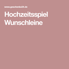 Hochzeitsspiel Wunschleine Hochzeit Spiele Hochzeitsspiele Hochzeit