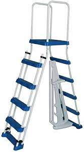 Amazon Com Pool Steps Above Ground Patio Lawn Garden Pool Ladder Intex Above Ground Pools Above Ground Pool