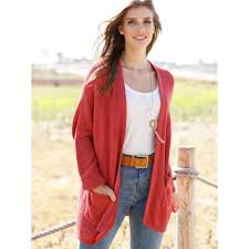 Fabriqué en irlande.chale en laine, manteau en pure laine mérinos. Gilets Cardigans Femme 3 Suisses