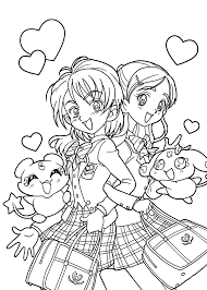 Browse more the wide selection of free coloring pages for kids to find educational, seasonal. Kawaii Cute Anime Coloring Pages Ahliahzuhairi