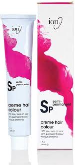 Ion Semi Permanent Hair Colour 7 Blonde 100ml Amazon Co Uk Beauty