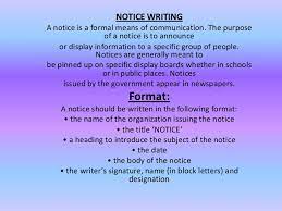 Read these notice writing topics and get answer to how to write a notice. Notice Writing By Kuldeep Bartwal Deep