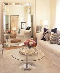 A Dose Of Pretty My Love For Huge Mirrors Home Living Room Cozy Living Room Design Home Decor