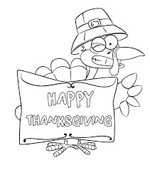 One version of the turkey picture. Thanksgiving Coloring Pages 80 Printable Coloring Pages