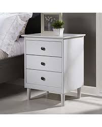 Dress up you bedroom with the dressing small vanity table. Nightstand End Table Bedroom Storage Wood Side Bedside White W 3 Drawer Nightstands Home Garden