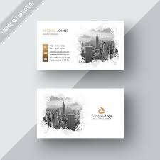Users can, therefore, store them in their wallets or purses, and bring the cards with them wherever they go. Free Psd White Modern Business Card