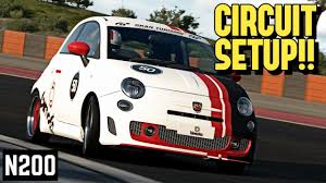 Abarth 1500 biposto bertone b.a.t 1 '52(update). Gt Sport N200 Abarth 500 Circuit Setup Youtube