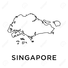 What would you do at singapore or any new place you were to go to? Singapore Map Vector Design Template Royalty Free Cliparts Vectors And Stock Illustration Image 140403573