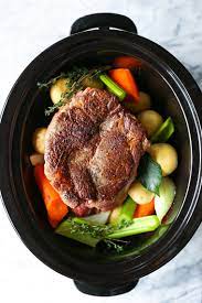 Cuts of beef that perform well for pot roasting go by many different names: Slow Cooker Pot Roast Recipe Damn Delicious
