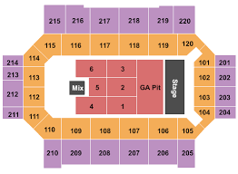 Broadmoor World Arena Seating Chart Colorado Springs