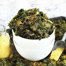 30 Minute Cheesy Kale Chips Minimalist Baker Kale Chip Recipes Cheesy Kale Chips Kale Chips