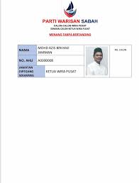 Video penuh majlis pengumuman barisan calon warisan plus oleh presiden parti warisan sabah, mohd shafie apdal di kota. Senarai Calon Calon Laman Rasmi Parti Warisan Sabah Facebook