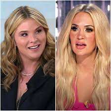 BREAKING: Shockwaves hit daytime television as country music superstar  Carrie Underwood abruptly walked off during a live interview with Jenna  Bush Hager. The exchange turned tense when Underwood pushed back against  unexpected