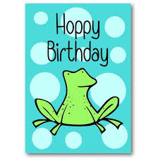 Cards are shipped the next business day. Frog Birthday Card Not Another Bunch Of Flowers