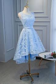 Blue High Low Fashionable Homecoming Dress Cute Prom Dress In 2020 Cute Formal Dresses Cute Prom Dresses Dresses For Teens