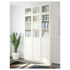 Billy Oxberg Boekenkast Wit Glas 120x30x237 Cm Ikea Billy Oxberg Bucherschrank Bucherregal