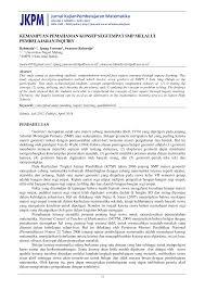 Yang paling sulit bagi siswa. Http Journal2 Um Ac Id Index Php Jkpm Article Download 1067 3836