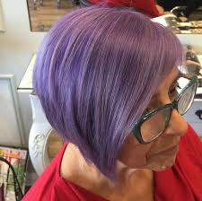 Short Pastel Purple Hairstyle For Older Women Over 60 Hair Color Purple Hair Styles Purple Hair