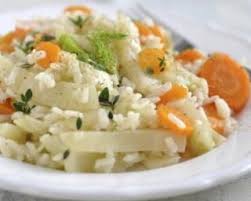 Recette De Risotto De Carottes Et Fenouil Au Riz De Konjac Recette Recette Risotto Recette Fenouil Risotto