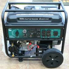 6000 watts will run a household electric clothes dryer with about 15% to spare which is barely a safe margin. Cummins Onan P9500df 9500w Dual Fuel Generator User Review Deals