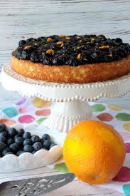 This Golden Almond Cake With Fresh Blueberry Orange Compote Recipe Won A Full Two Thumbs Up From My Husb Almond Cakes Easy Homemade Cake Delicious Cake Recipes