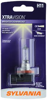 Sylvania H11 Silverstar High Performance Halogen Headlight Bulb –  Bulbamerica