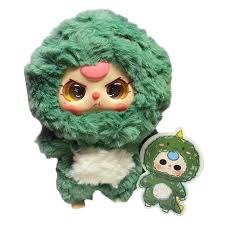 Búp Bê Baby Three V3 Vinyl Plush Dinosaur Màu Xanh Lá | Vua Hàng Hiệu