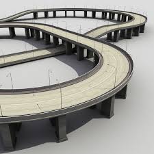 Highway Freeway 3d Model 3d Model Model Freeway