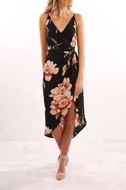 Kalene Dress Black Fashion Guest Attire Trendy Dresses