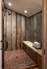 This corrugated metal shower surround tutorial is from 'bungalow bungahigh'. 24 Best Tin Shower Walls Ideas Rustic Bathrooms Rustic Bathroom Rustic House