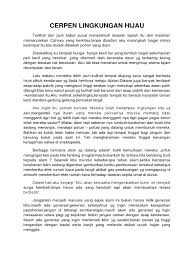 Seperti biasa, pagi itu mereka sudah berkumpul. Cerpen Lingkungan Hijau