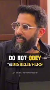 𝐃𝐨 𝐍𝐨𝐭 𝐎𝐛𝐞𝐲 𝐭𝐡𝐞 𝐃𝐢𝐬𝐛𝐞𝐥𝐢𝐞𝐯𝐞𝐫𝐬 , islamicvideos #dawah  #muslim #disbelievers #obey