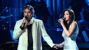 Andrea Bocelli And Katharine Mcphee The Prayer Live 2008 Hd God Is Good