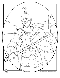 Knight and drawbridge colouring page 320 x 243px 17.62kb. Medieval Knight Coloring Pages Coloring Home