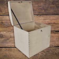 It even features a hinged lid and slatted sides to allow damp toys to dry. Lockable Wooden Treasure Chest Memory Keepsake Storage Box 29 X 25 X 30 Cm Ebay