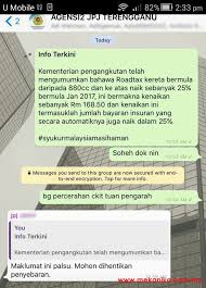 Apabila anda sedang mempebaharui insurans kereta anda. Jpj Itu Palsu Mana Ada Naik Cukai Jalan Mekanika