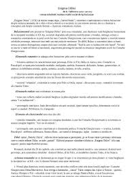 Personajele sunt create prin tehnica balzaciana de descriere a mediului si a fizionomiei din care reies trasaturile de caracter (m. Enigma Otiliei Finished