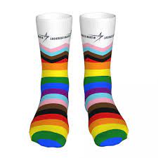 Lockheed Martin Gay Pride LGBT Sock Socks Men Women Polyester Stockings  Customizable Funny - AliExpress