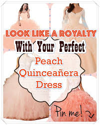 Peach Quinceanera Dress Bethe Bright And Colorful Princess