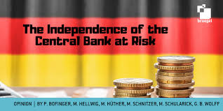 Its main task is to maintain the euro's purchasing power. The Independence Of The Central Bank At Risk Bruegel