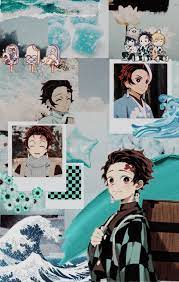 Tanjiro nezuko kimetsu no yaiba 4k hd mobile smartphone and pc. Kimetsu No Yaiba Tanjiro Aesthetic Collage Wallpaper Anime Films Aesthetic Anime Anime