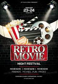 Download free piano music concert flyer psd template. Retro Movie Night Festival Psd Flyer Template 22304 Movie Night Flyer Psd Flyer Templates Flyer Template
