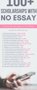 A List Of The Easiest Scholarships Applications For College And High School Scholarships For College High School Scholarships Scholarships For College Students