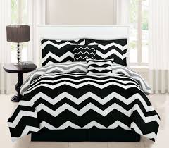 Enjoy free shipping on most stuff, even big stuff. 10 Diy Twin Platform Chevron Bed 6 Piece Chevron Black Comforter Set Within Ucwords Bedroom Comforter Sets Chevron Bedding Bed Linens Luxury