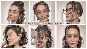 If you prefer to keep your lengths even, this low maintenance style with wavy curls is perfect for you. Easy Hairstyles For Short Wavy Hair Youtube