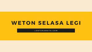 Sedang menurut primbon cintanya yang bagus dengan seorang yang lahir di selasa kliwon, jum'at kliwon, selasa legi, dan jum'at legi. Weton Selasa Legi Ramalan Watak Jodoh Dan Rejeki