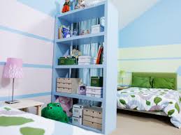 The divider can fully open and close to either end of. How To Divide A Shared Kids Room Hgtv