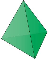 Sa = base area + 1 2 (p erimeter × slant h eight) s a = b a s e a r e a + 1 2 ( p e r i m e t e r × s l a n t h e i g h t) this formula works because you are adding the base area to the area of all three slanted faces. Triangular Based Pyramid Facts For Kids Dk Find Out