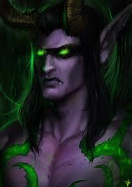 Artstation Warcraft Illidan Stormrage Nathalie Batemann World Of Warcraft Characters Illidan Stormrage World Of Warcraft Orc
