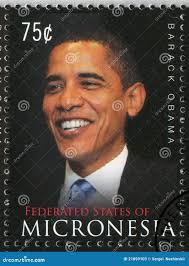 Stamp Barack Obama Stock Photos